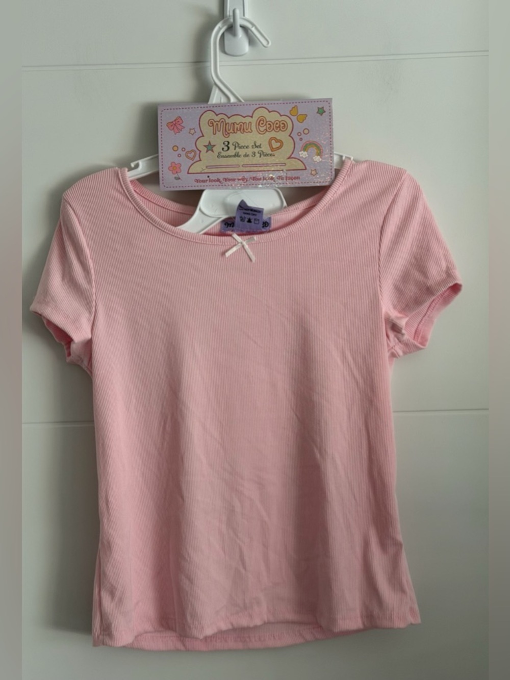 ✨NWT✨ Girls Short Sleeve Shirt- Size 7/8 (S)